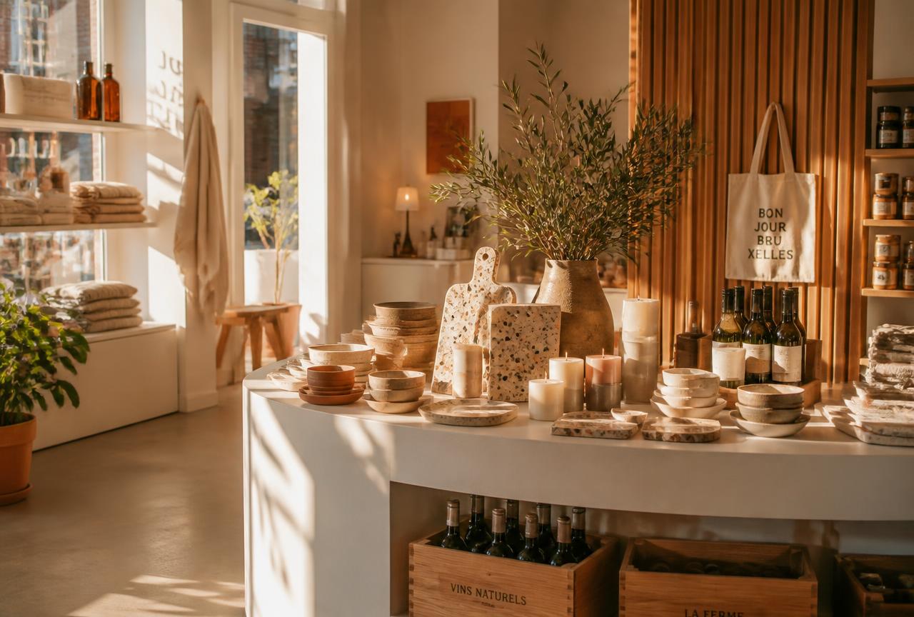 BXL Positive raconte Lära : du droit à une boutique à Flagey